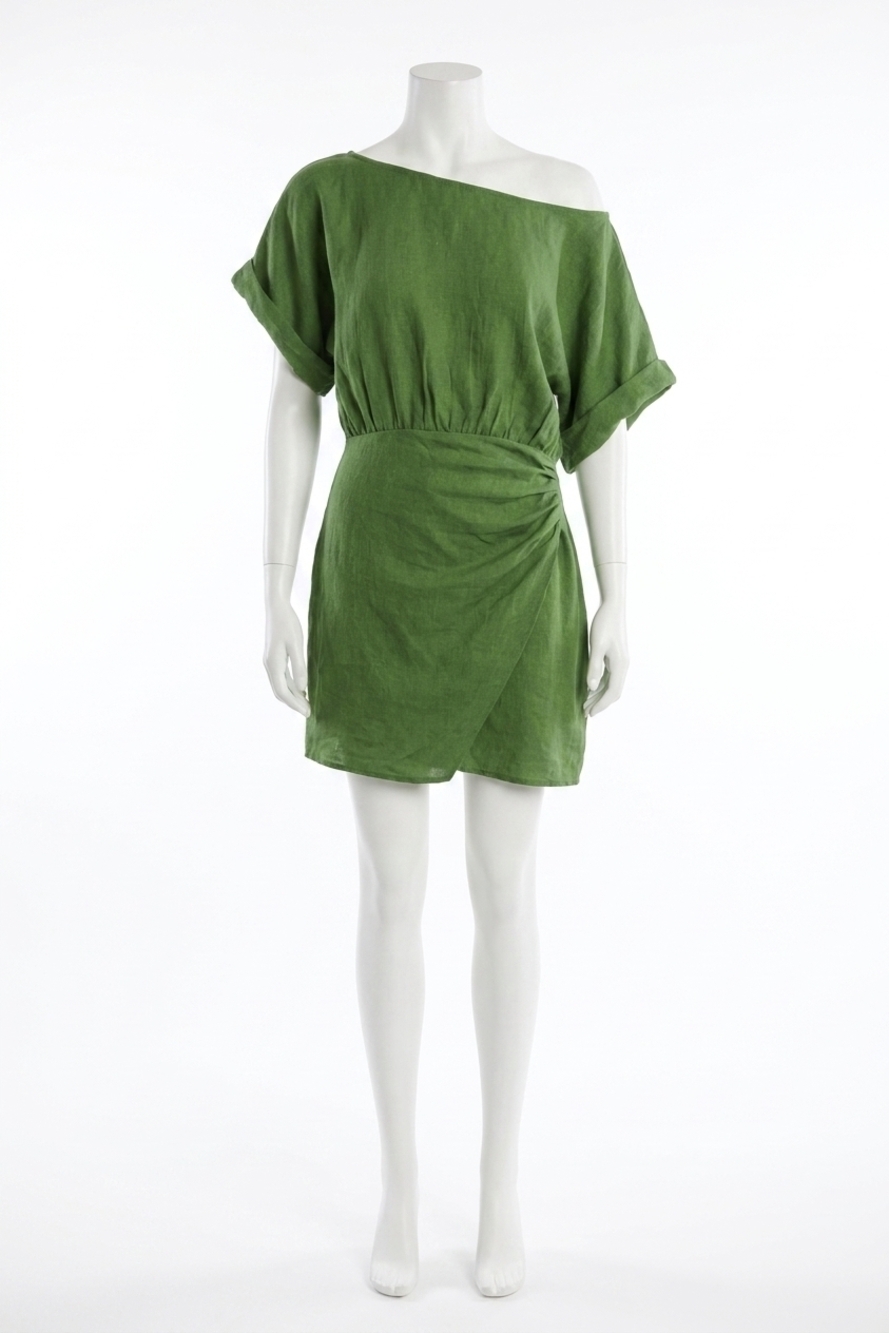NEW APIECE APART sigrun mini dress in jardin